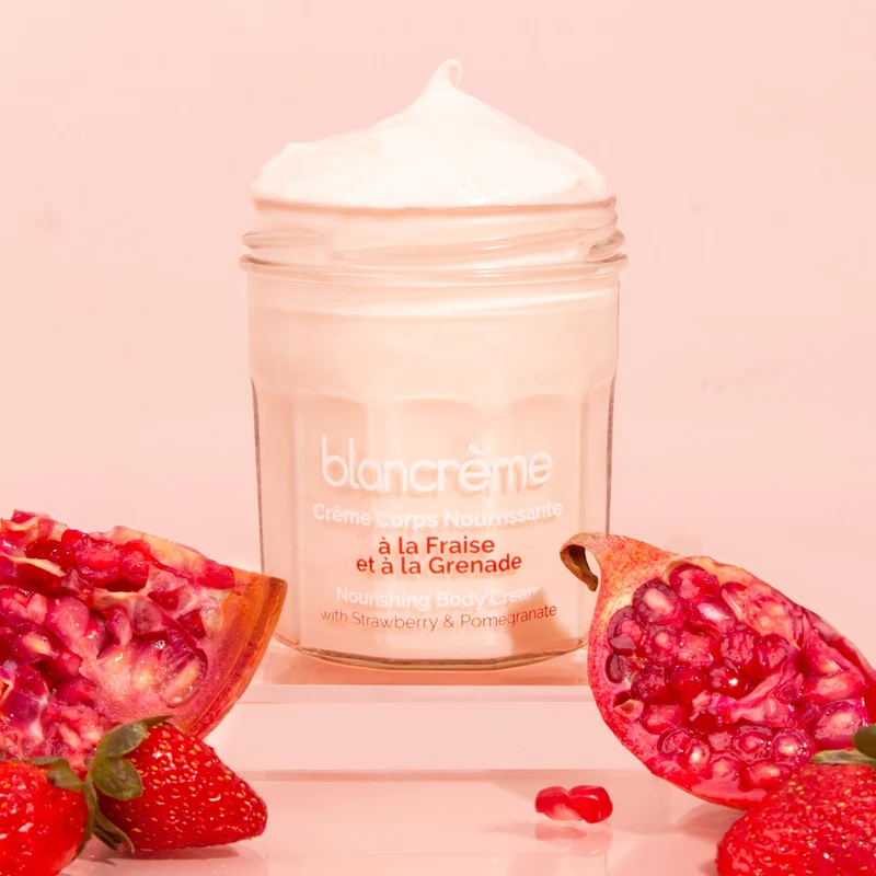 Crème corps nourrissante - Fraise & Grenade