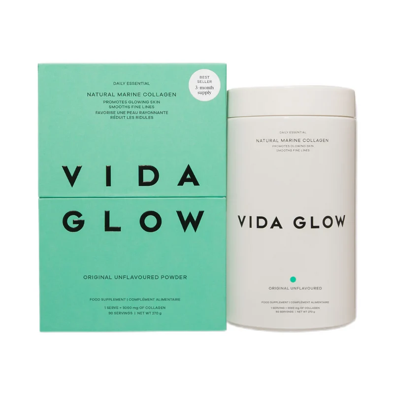 Vida Glow Natural Marine Collagen Loose Powder Original