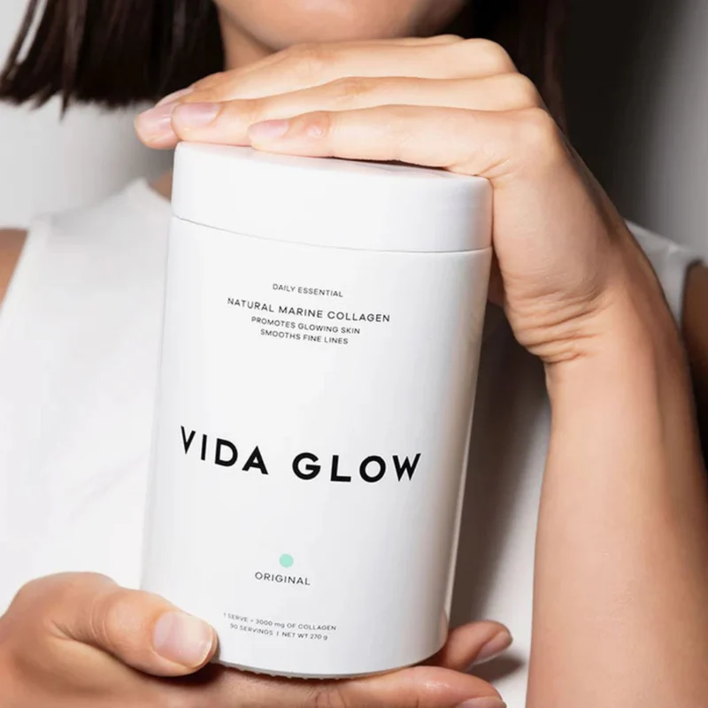 Vida Glow Natural Marine Collagen Loose Powder Original