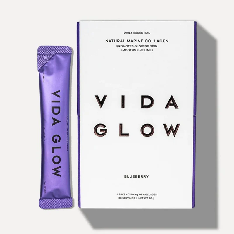 Vida Glow Natural Marine Collagen 30x3g Sachets