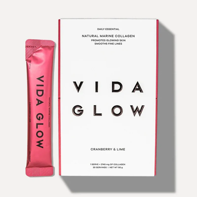 Vida Glow Natural Marine Collagen 30x3g Sachets