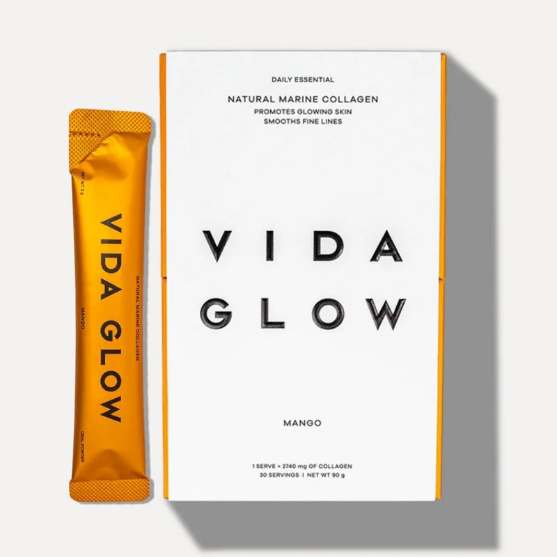 Vida Glow Natural Marine Collagen 30x3g Sachets