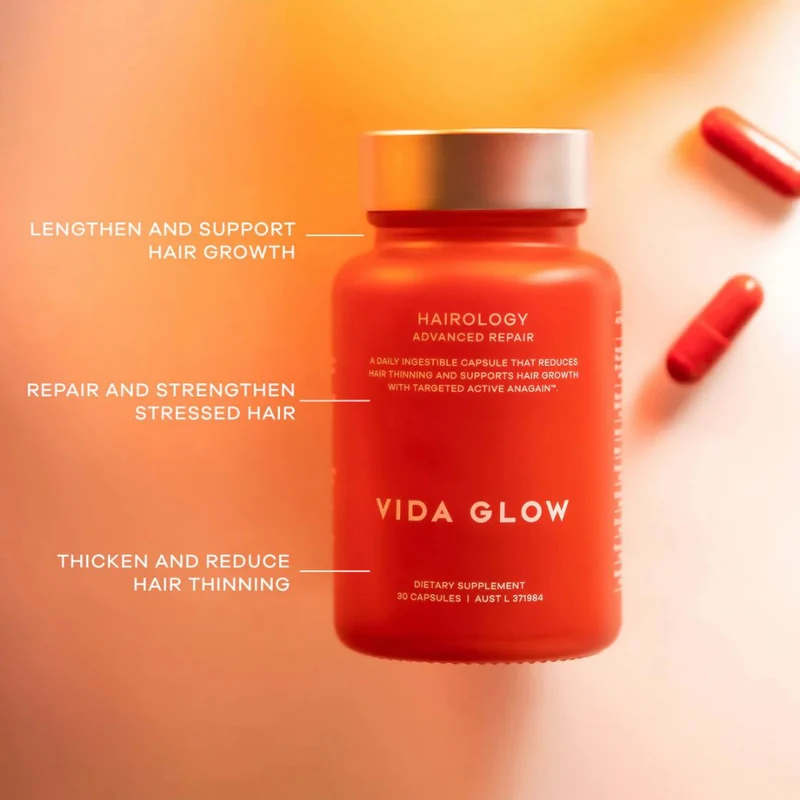 Vida Glow Hairology Capsules 30 Servings