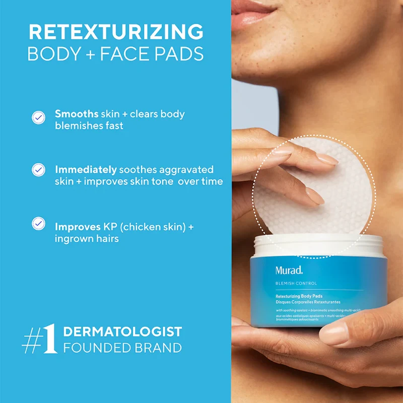 Murad Blemish Control Retexturizing Body Pads (45pcs)