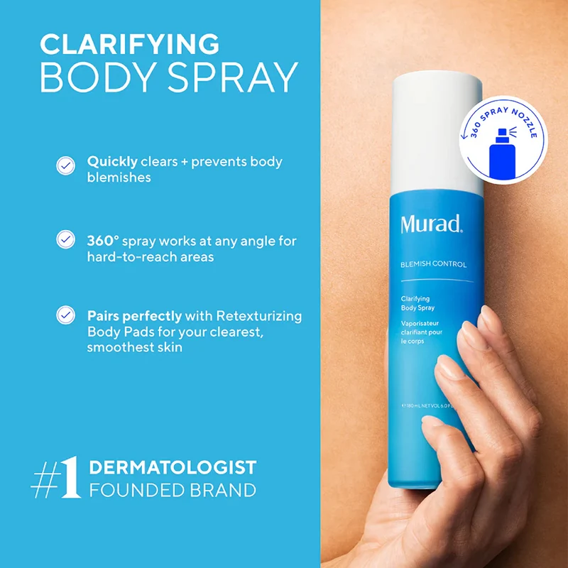 Murad Blemish Control Clarifying Body Spray 180ml