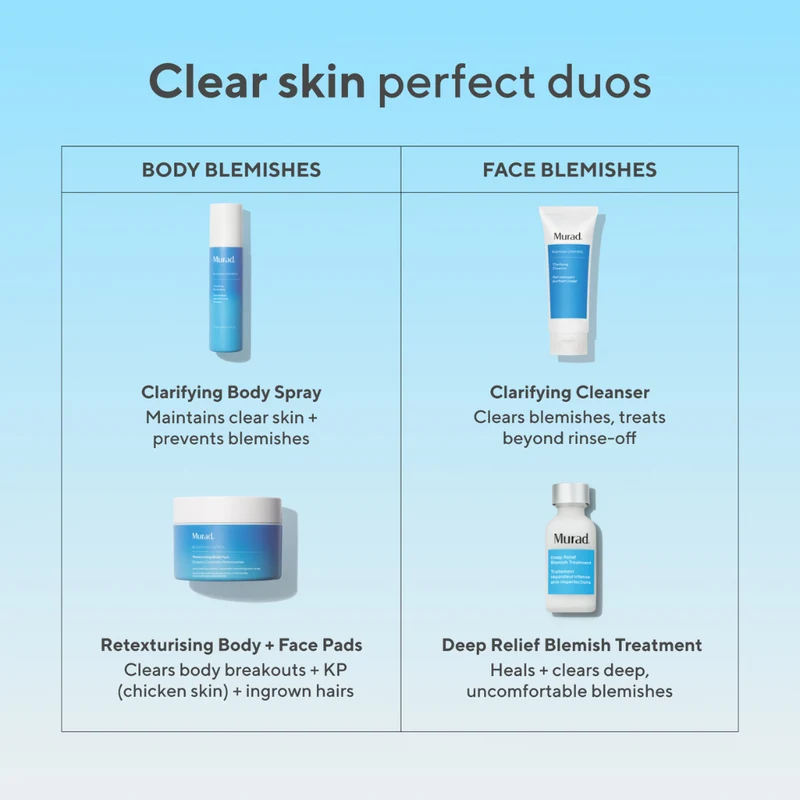 Murad Blemish Control Clarifying Body Spray 180ml