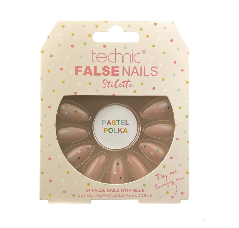 Technic | Faux ongles - Pastel Polka Dot