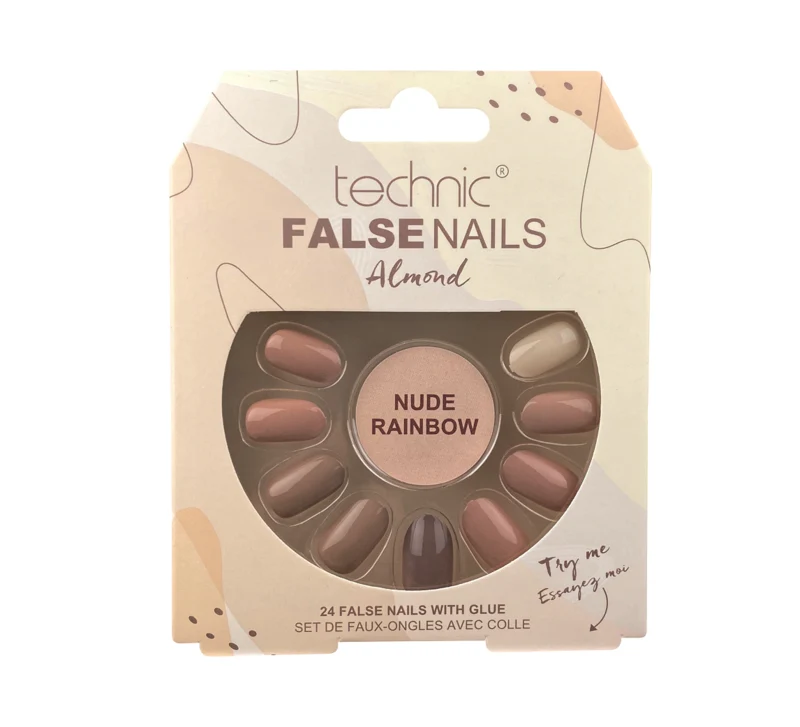 Technic | Faux ongles - Nude Rainbow