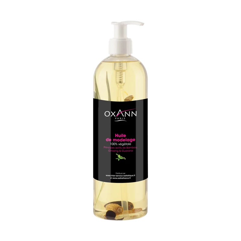 Huile végétale bambou, ginseng, guarana - 150 ml