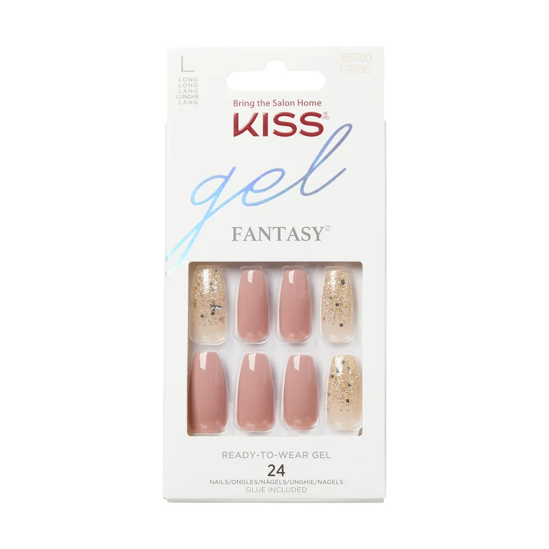 Kiss Products | Faux ongles Gel Fantasy Nails - Midnight Sky