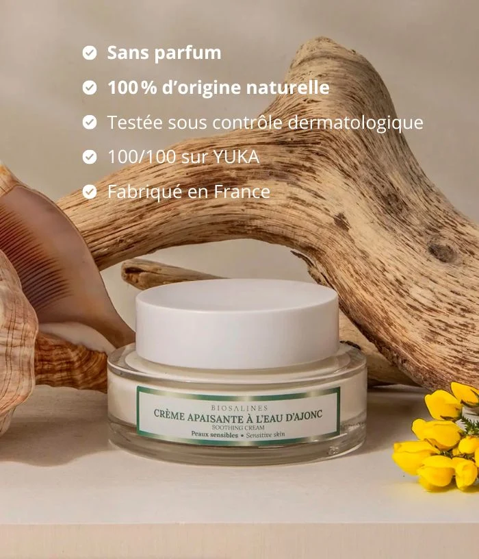 Crème apaisante à l'eau d'ajonc bio