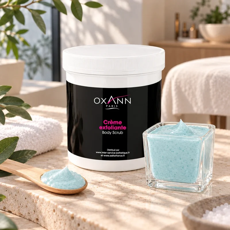Crème exfoliante mécanique