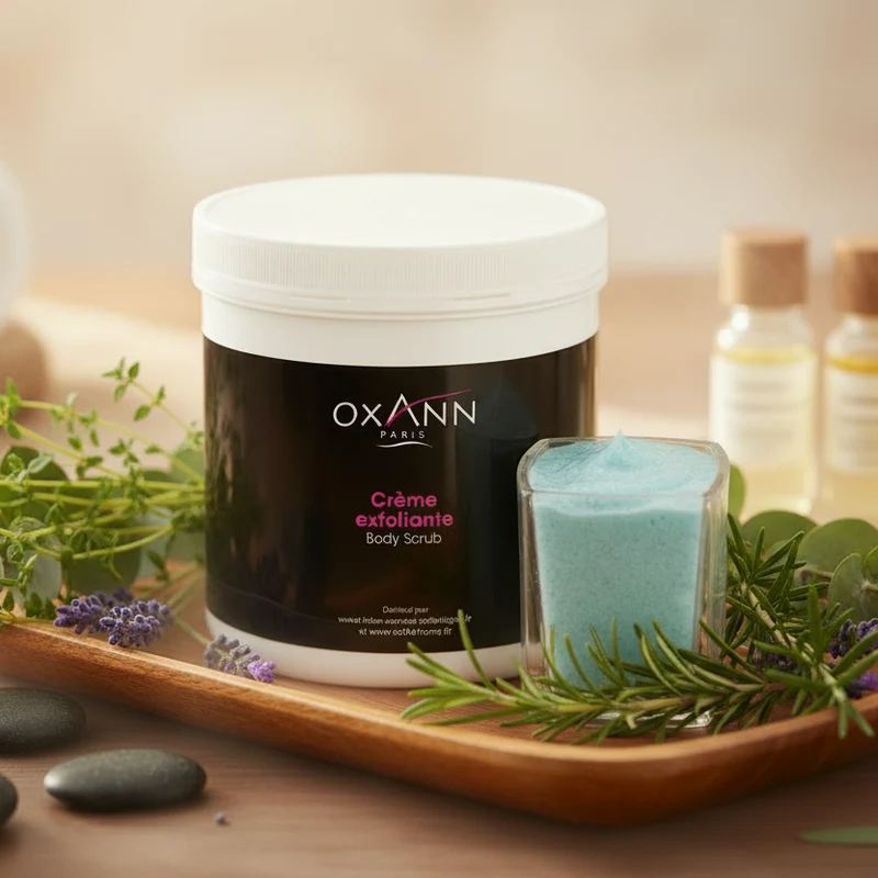 Crème exfoliante mécanique