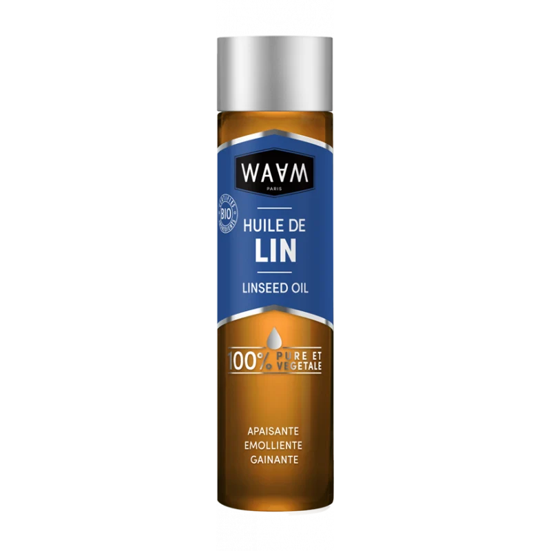 WAAM | Huile de Lin bio - 100 ml