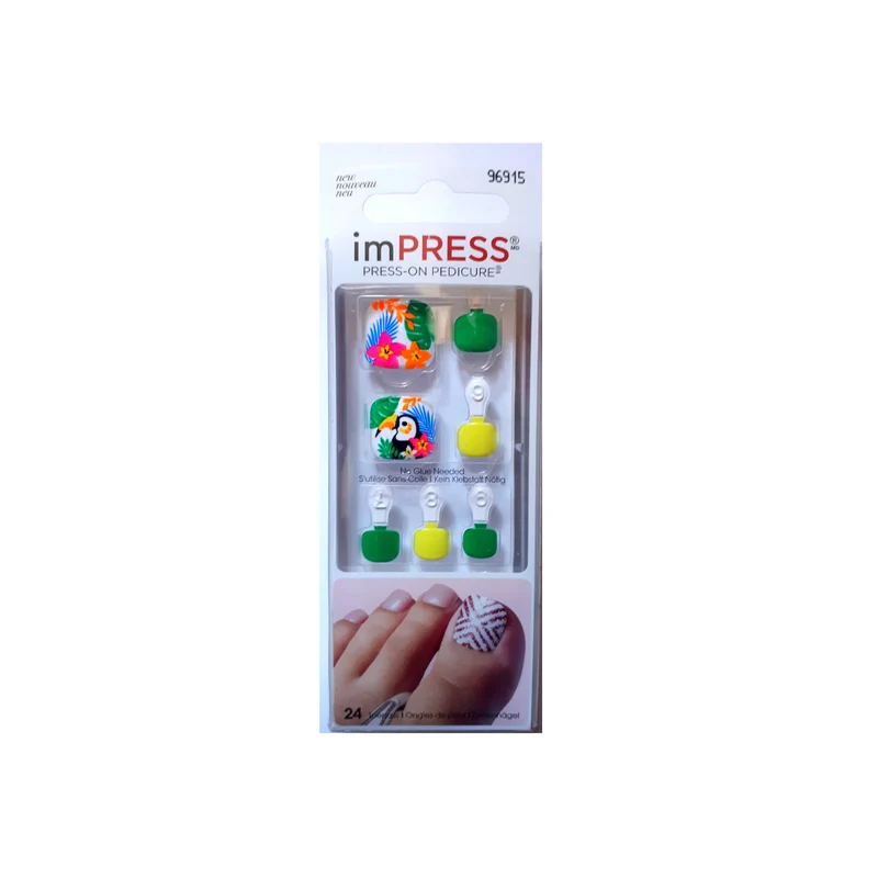 imPRESS Press-on Pedicure - Hotstepper