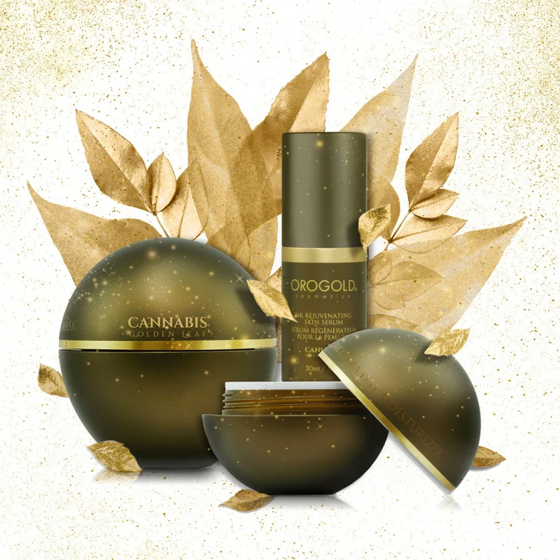 Orogold Cosmetics Cannabis Golden Leaf 24K Ultra Day Moisturizer 50g