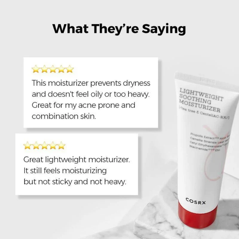COSRX AC Collection Lightweight Soothing Moisturizer 80ml
