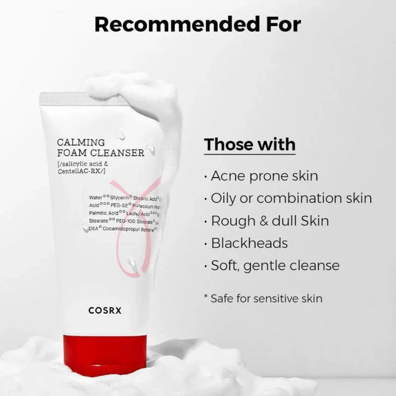 COSRX AC Collection Calming Foam Cleanser