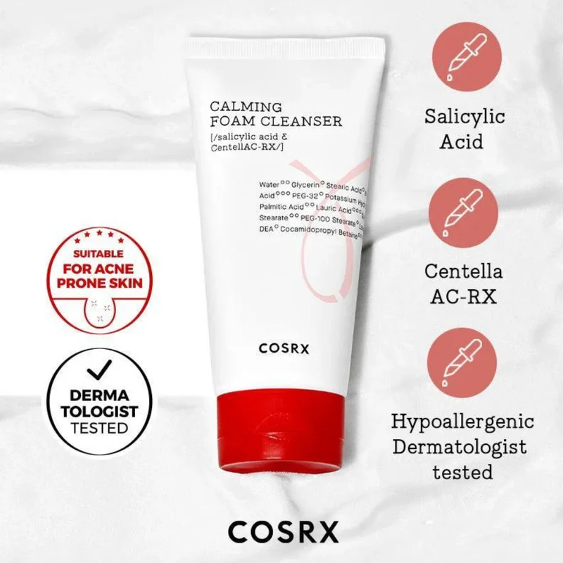 COSRX AC Collection Calming Foam Cleanser