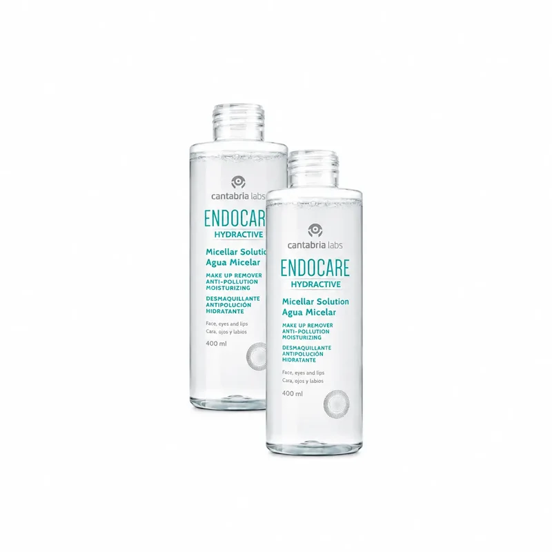Endocare Hydractive Eau micellaire, 400 ml, lot de 2
