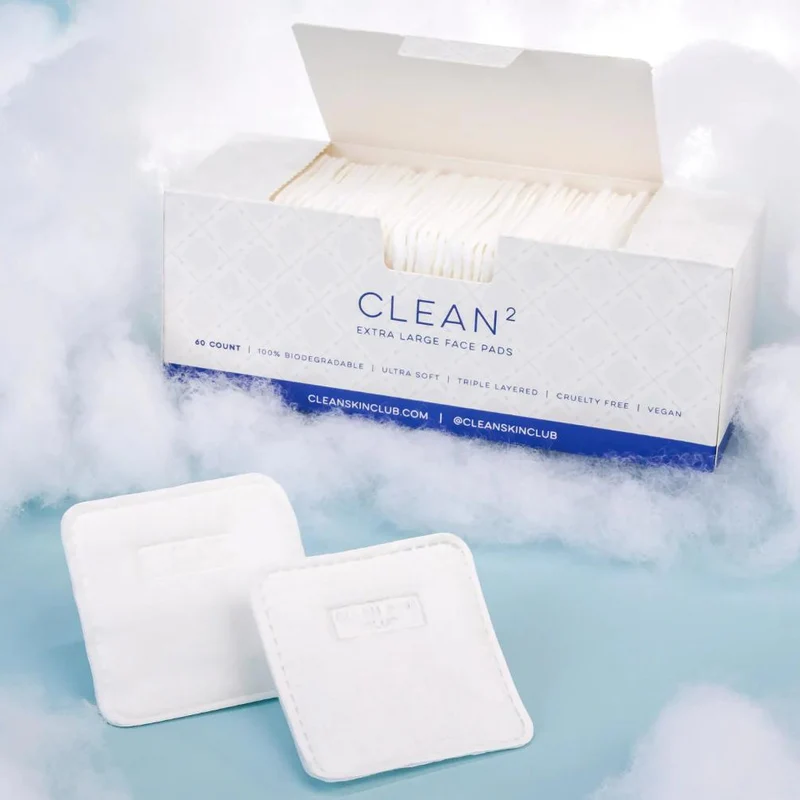 Clean Skin Club Clean² Face Pads 60 count