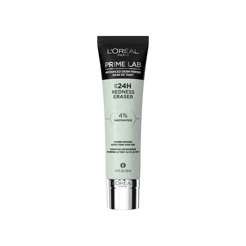 L'Oréal Paris Prime Lab Anti-Redness, Correcteur de Rougeurs 24H avec Niacinamide