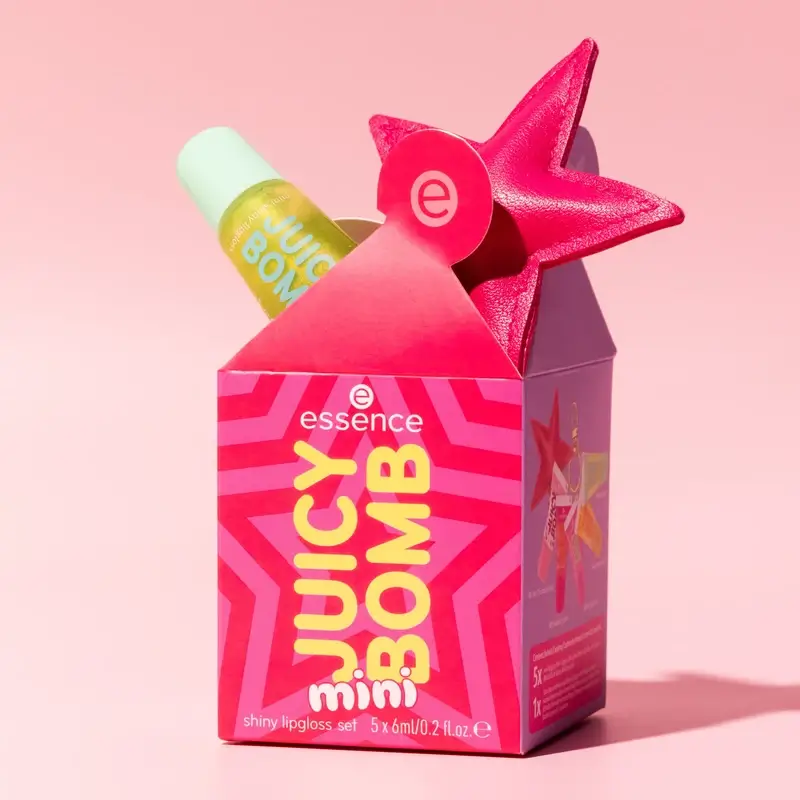 Coffret Essence Mini Gloss Juicy Bomb 01, 30 ml