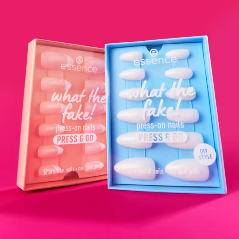 Essence - Faux ongles « What The Fake ! » Press & Go 01, 12 articles