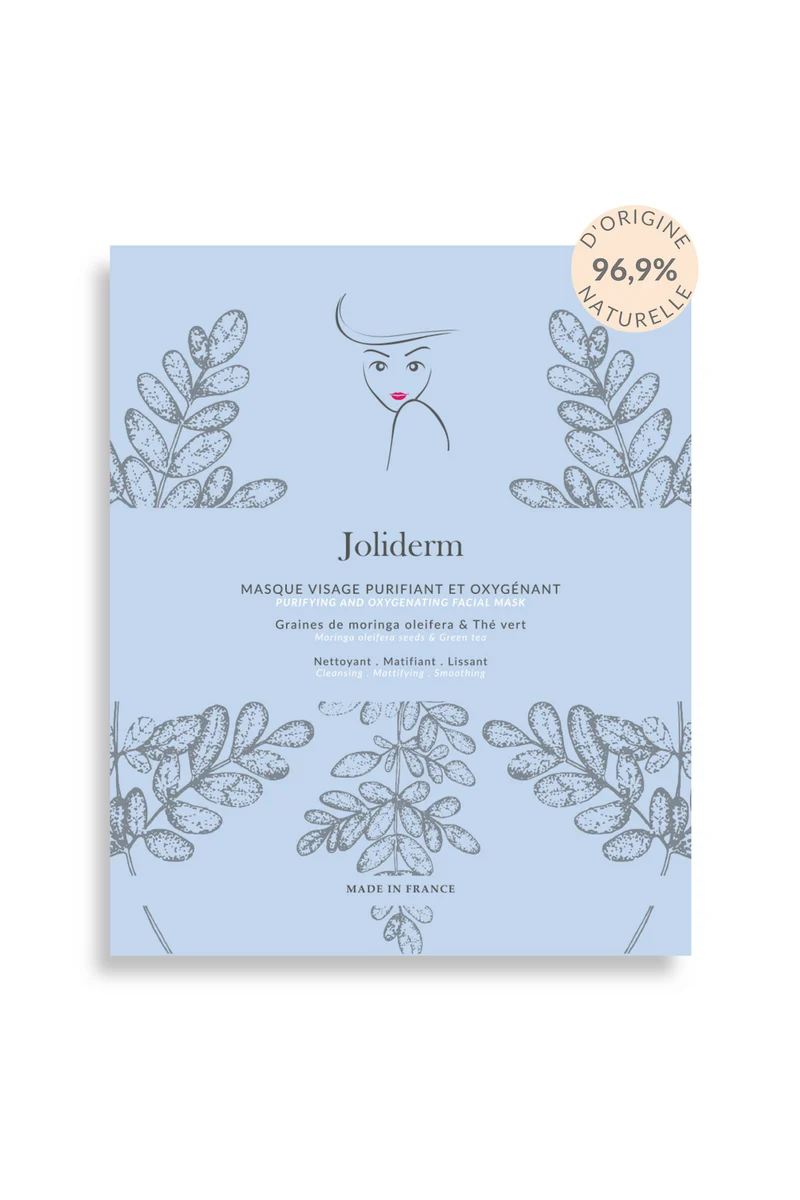 Masque en tissu purifiant visage
