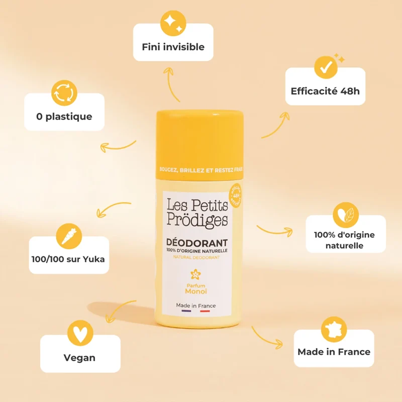 Le Déodorant, Monoï 48h