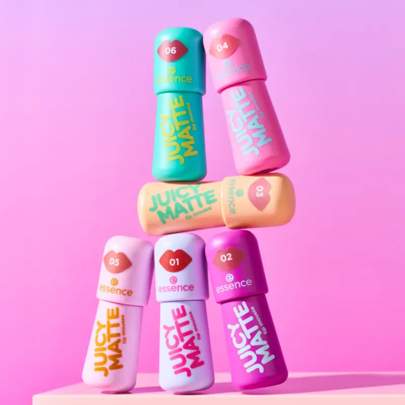 Essence Mousse à lèvres Juicy Matte 02, 2,7 ml