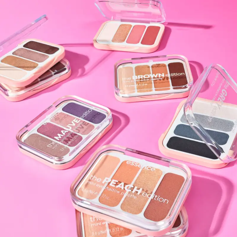 Mini-palette d'ombres à paupières Essence « The Nude Edition », 3,6 g