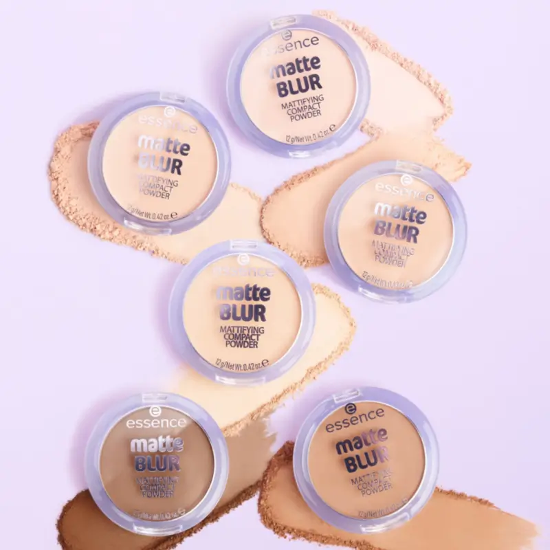 Essence Poudre compacte matifiante Matte Blur 10, 12 g