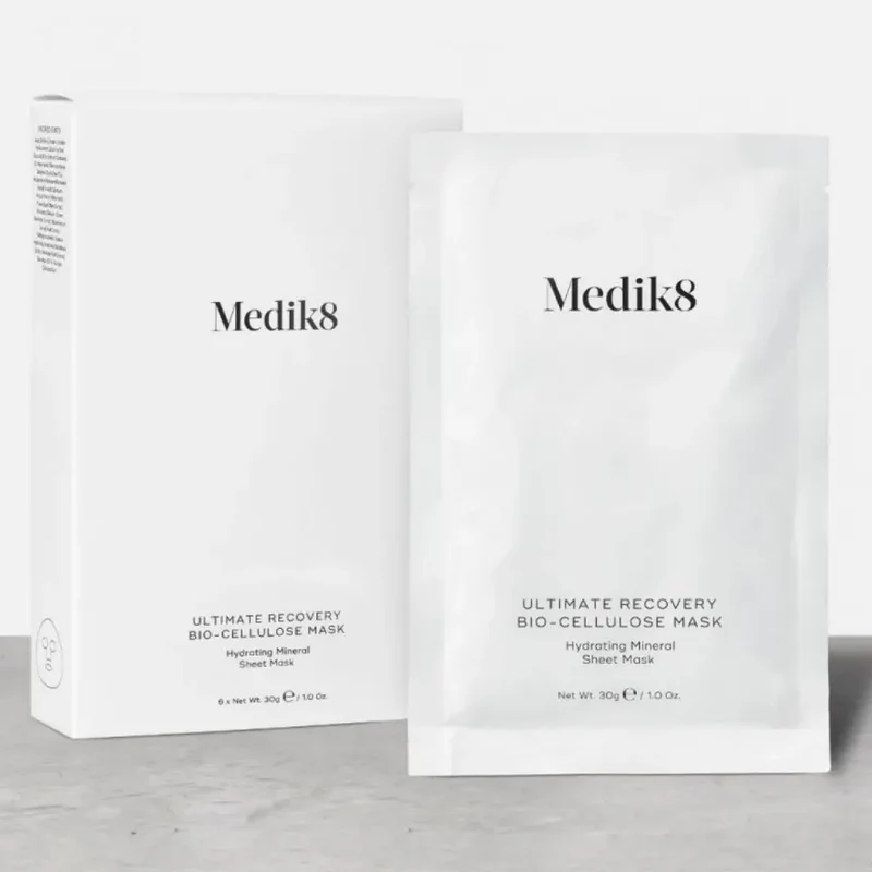 Medik8 Ultimate Recovery Bio-Cellulose Mask 6 x masques à usage unique