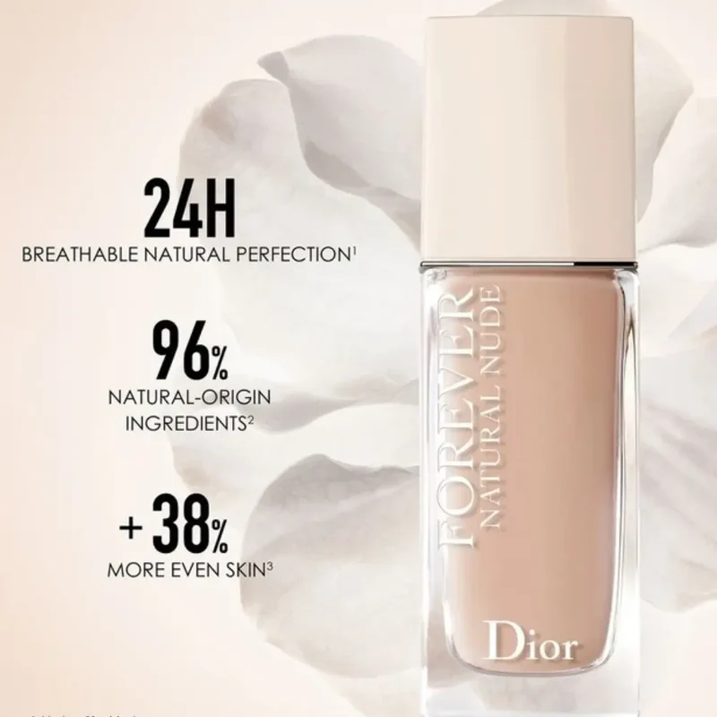 Dior Forever Natural Nude Fond de Teint Longwear Tenue 24h Teint Naturel 30 ml