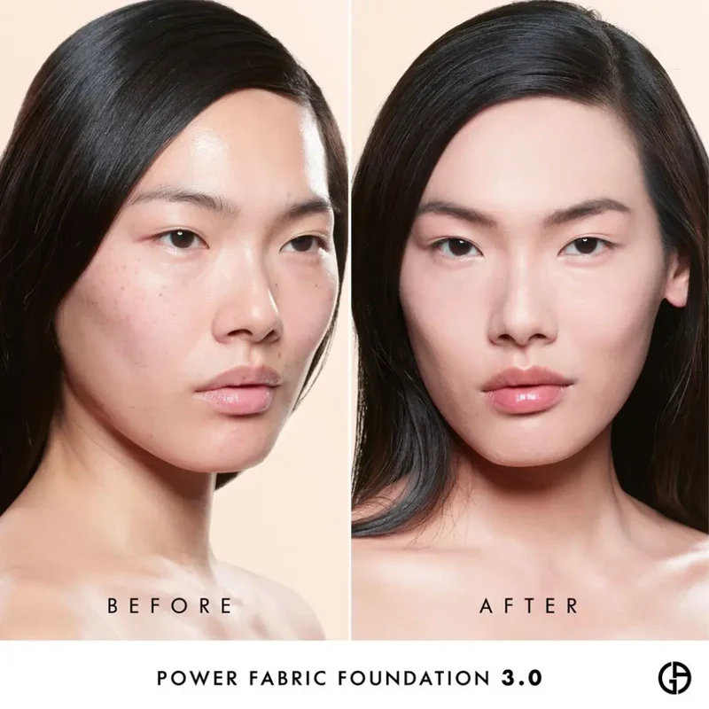 Giorgio Armani Power Fabric+ Fond de Teint Liquide Couvrance Complète SPF20 30ml