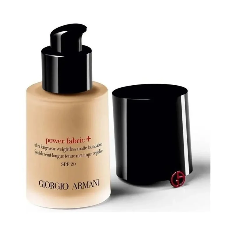 Giorgio Armani Power Fabric+ Fond de Teint Liquide Couvrance Complète SPF20 30ml
