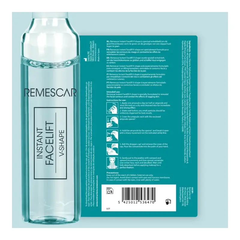 Remescar Exosome Firming Complex, 5 ampoules de 2 ml