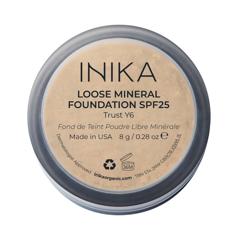 INIKA Fond de Teint Minéral Libre SPF25 8g