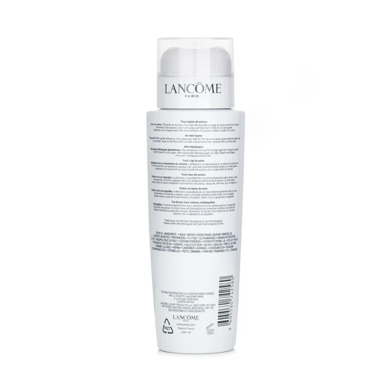 Lancome Lait Galateis Douceur Face Cleanser - Gentle Makeup Remover Milk