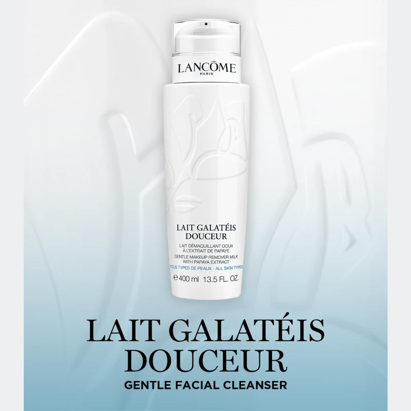 Lancome Lait Galateis Douceur Face Cleanser - Gentle Makeup Remover Milk