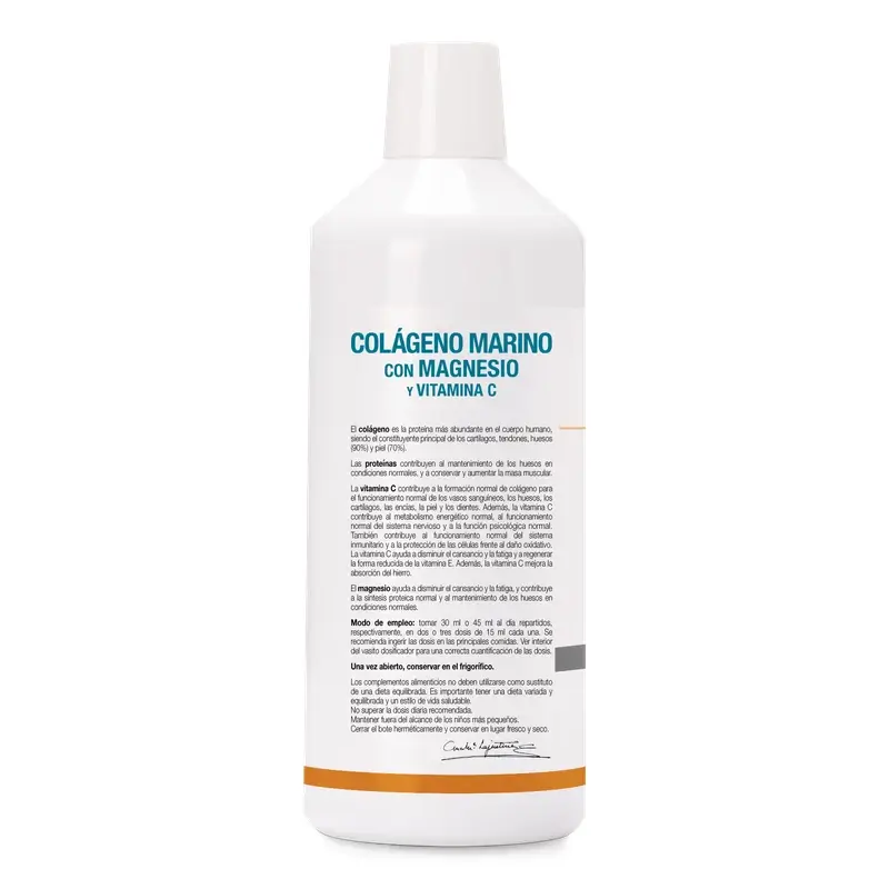 Anamarialajusticia Collagène marin au magnésium + vitamine C, 1 l