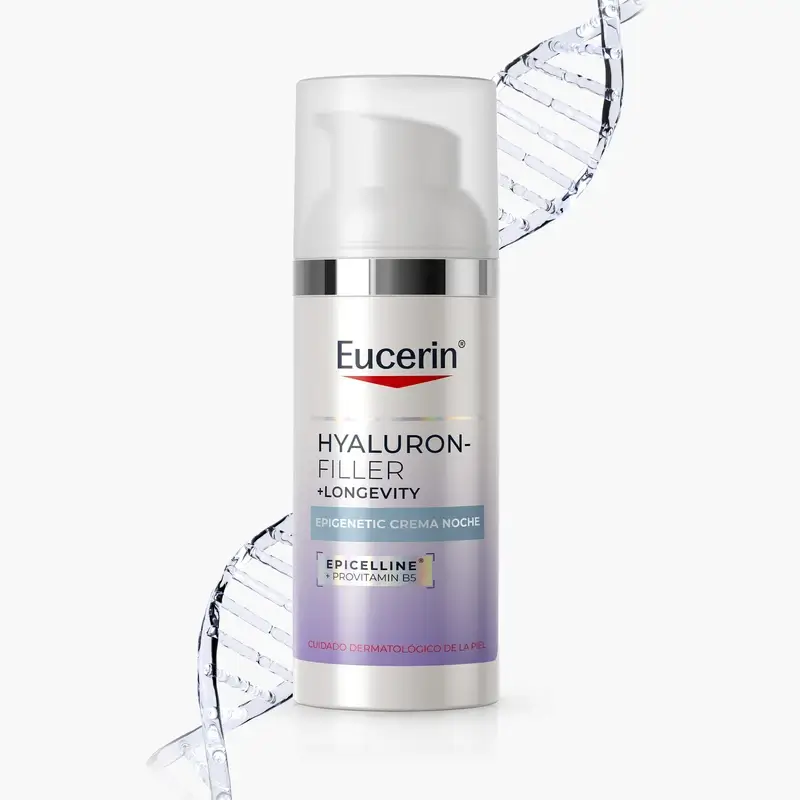 Eucerin Hyaluron-Filler + Longevity Epigenetic Crème de nuit, 50 ml