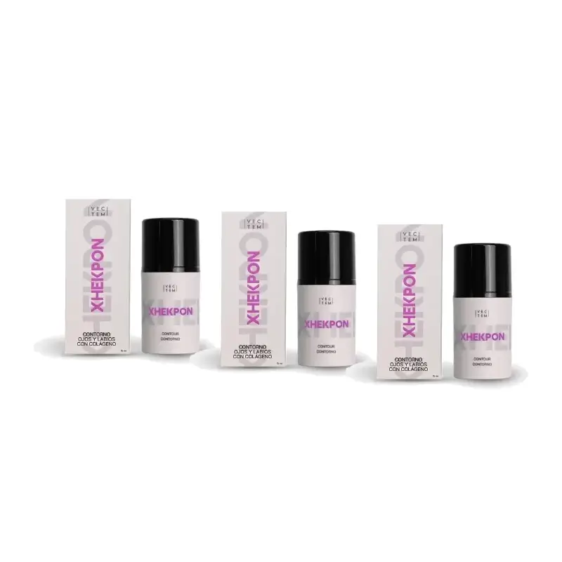 Xhekpon Crème contour des yeux, lot de 3 x 15 ml