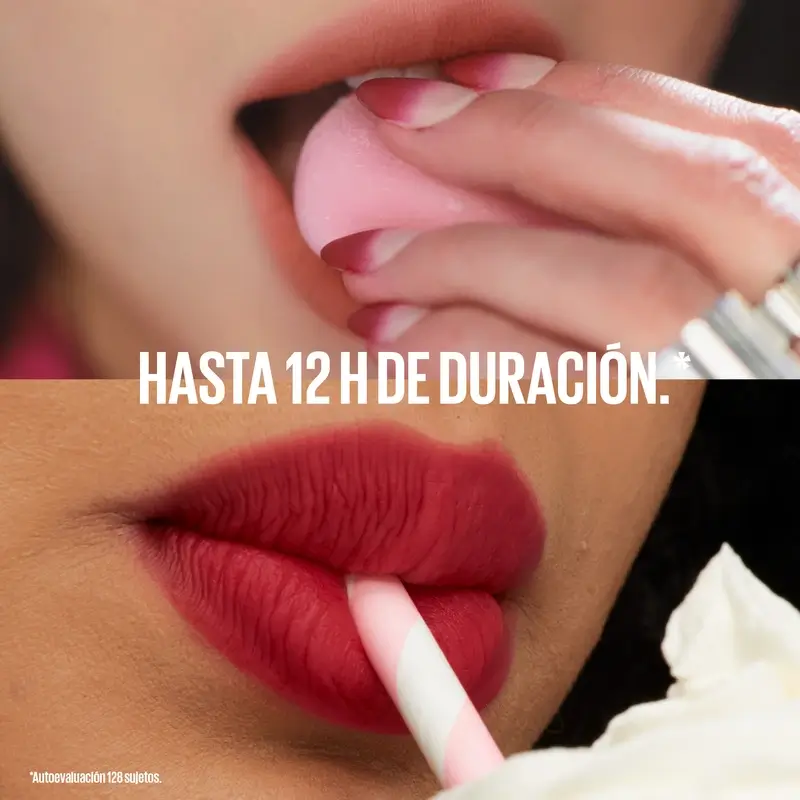 Maybelline New York Super Stay Teddy Tint Rouge à lèvres mat, teinte 15 Skinnydip, 5 ml