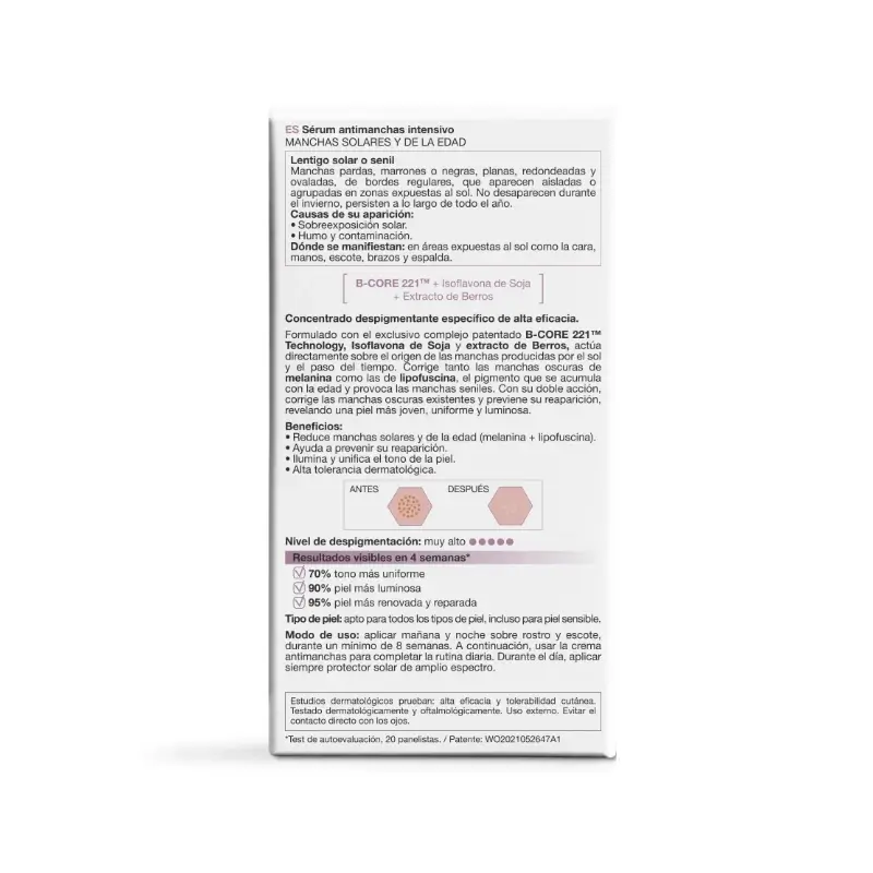 Bella Aurora Despigmenta10 - Sérum intensif anti-taches anti-réapparition