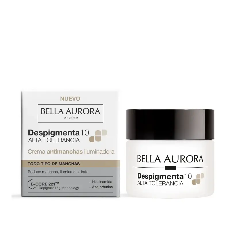 Bella Aurora Despigmenta10 - Crème éclaircissante anti-imperfections.