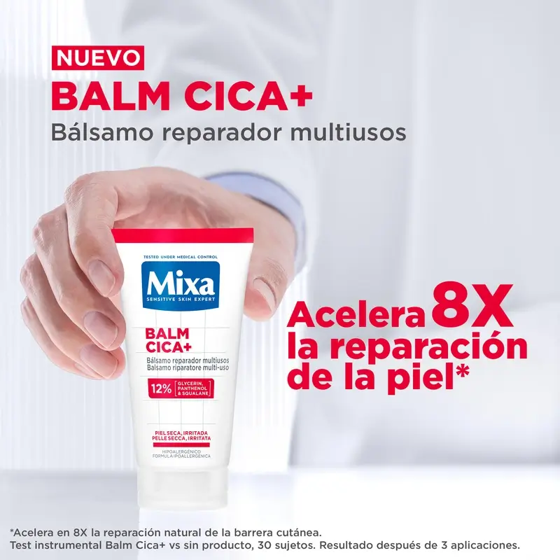 Mixa Balm Cica+, Baume réparateur multi-usages, 50 ml