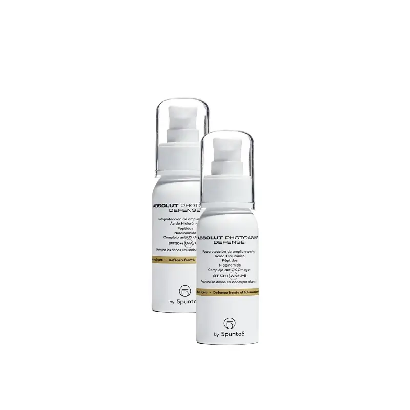 5Punto5 Absolut Photoaging Defense Crème solaire 50 ml, lot de 2