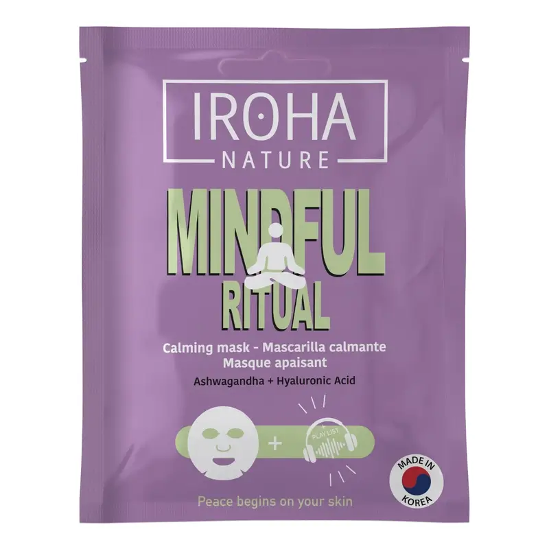 Iroha Nature Mindful Ritual Masque hydratant et apaisant, 1 unité